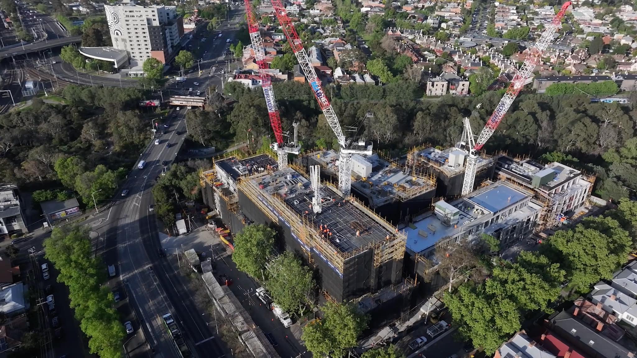 Northcote – Aerial Construction